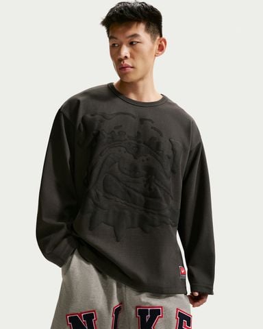 Nike - Áo Tay Dài Thể Thao Nam Life Midweight Crew