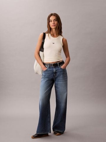 Calvin Klein - Áo ba lỗ nữ Modal Stretch Rib Tank Top - 4