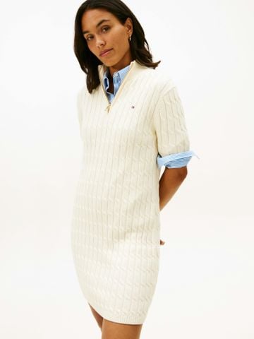 Tommy Hilfiger - Đầm nữ Cable Knit Shift Dress - 2