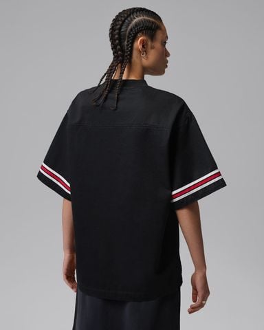 Nike - Áo Tay Ngắn Thể Thao Nữ Jordan Flight Women's Woven Jersey Top