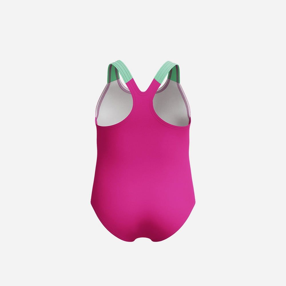 Speedo - Đồ bơi bé gái Digital Printed Pink One Piece