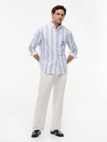 Tommy Hilfiger - Áo Sơ Mi Tay Dài Nam Classic Fit Crest Embroidery Oxford Shirt