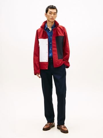 Tommy Hilfiger - Áo Khoác Nam Waterproof Colour-Blocked Relaxed Regatta Jacket