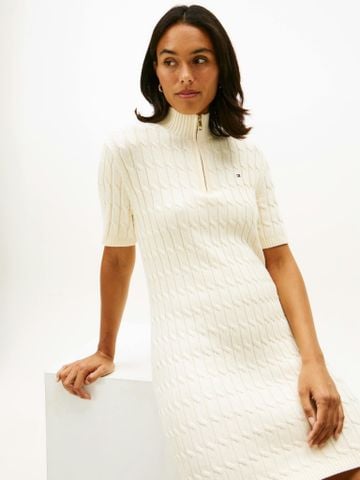 Tommy Hilfiger - Đầm nữ Cable Knit Shift Dress
