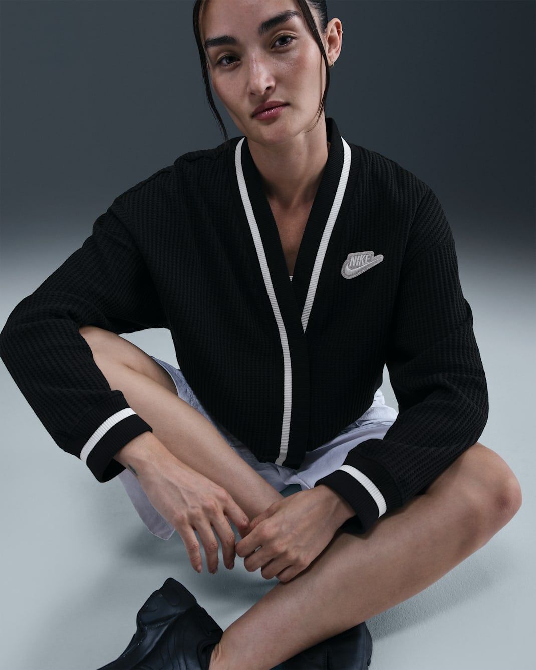 Nike - Áo khoác thể thao dệt kim Nữ Nike Sportswear Women's Jacket