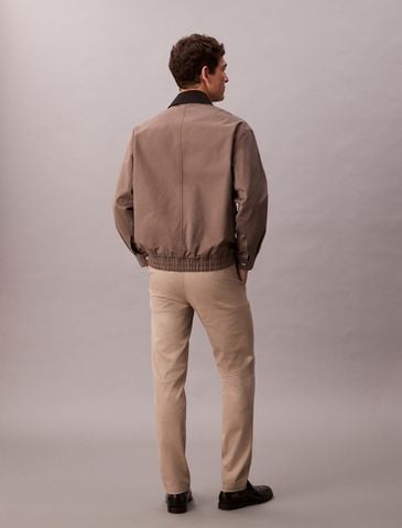 Calvin Klein - Quần kaki ống ôm nam Stretch Cotton Slim Chino - 3