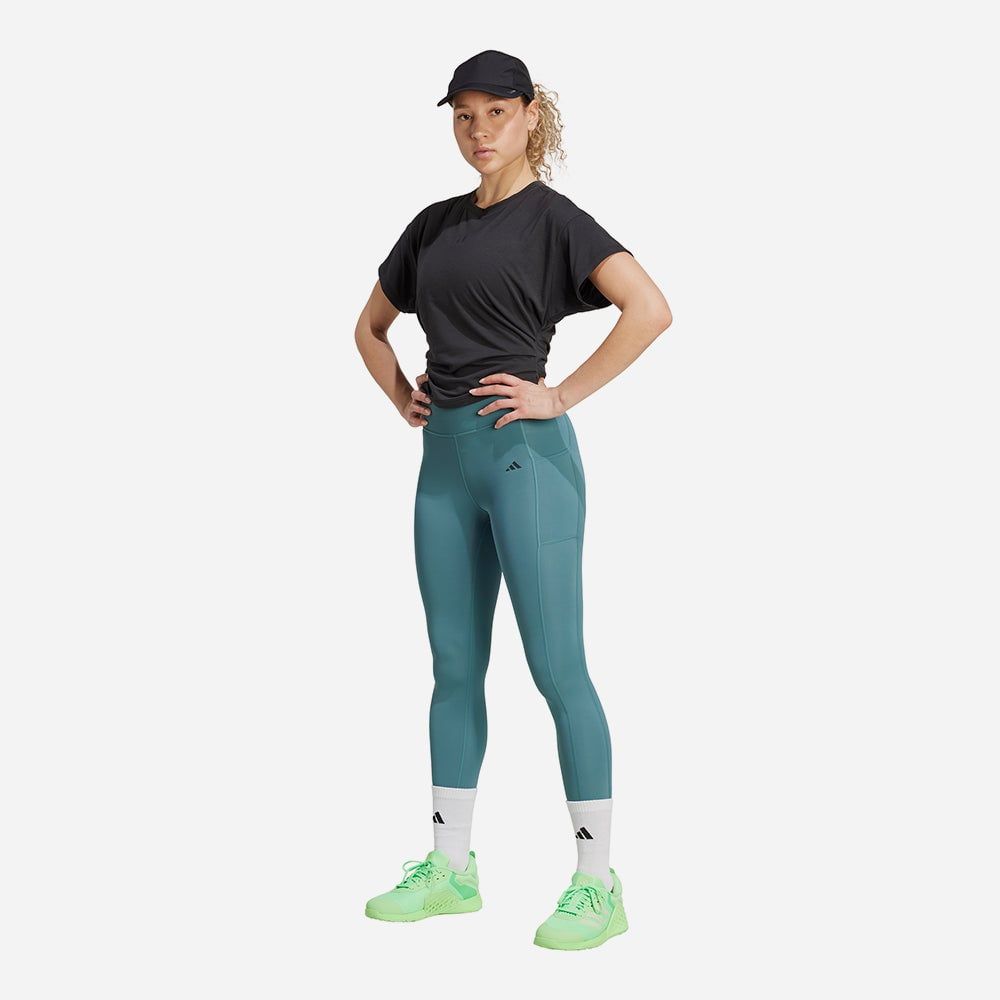 adidas - Áo thun tay ngắn tập luyện Nữ Power Tee Training