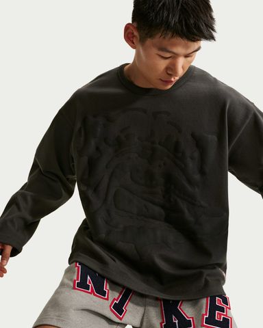 Nike - Áo Tay Dài Thể Thao Nam Life Midweight Crew