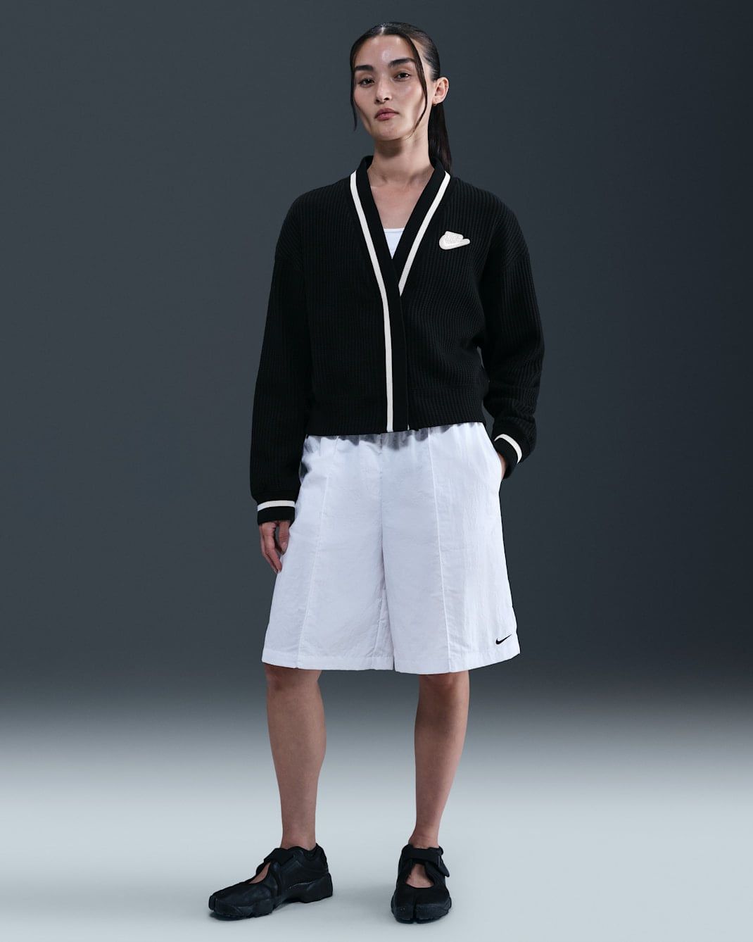 Nike - Áo khoác thể thao dệt kim Nữ Nike Sportswear Women's Jacket