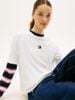 Tommy Hilfiger - Áo Thun Tay Ngắn Nữ Tommy Jeans Women Boxy Badge Tee Extended