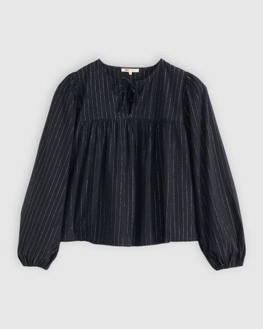 Levi's - Áo thời trang tay dài nữ Josephine Long Sleeve Holiday Shirt - Black