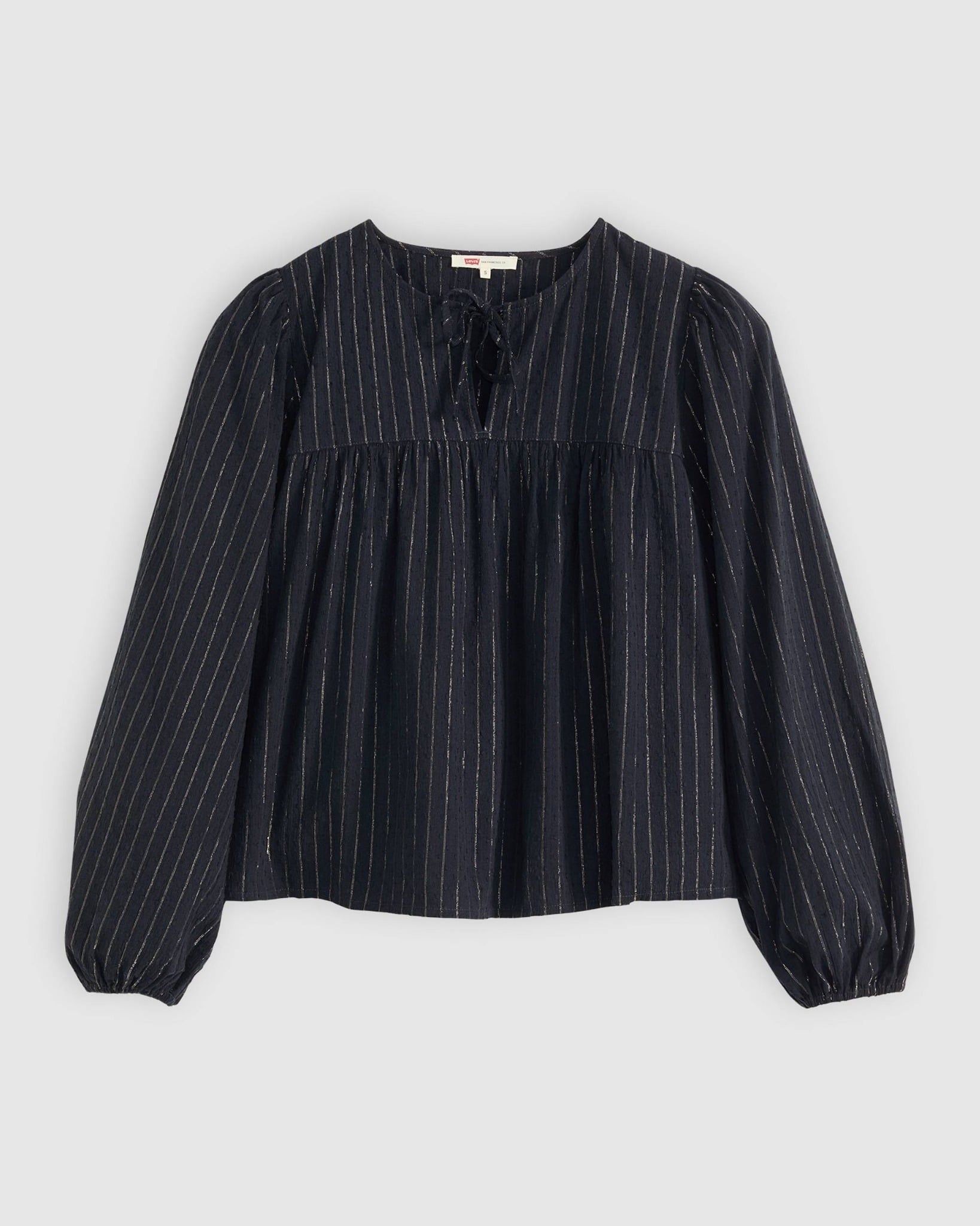 Levi's - Áo thời trang tay dài nữ Josephine Long Sleeve Holiday Shirt - Black