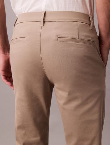 Calvin Klein - Quần kaki ống ôm nam Stretch Cotton Slim Chino - 2