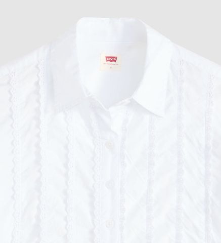 Levi's - Áo sơ mi tay dài nữ Women's Cropped Harlie Tuxedo Shirt