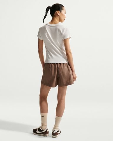 Nike - Áo Tay Ngắn Thể Thao Nữ Sportswear Chill Knit Slim Mod-Cropped T-Shirt