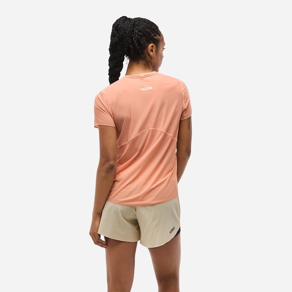 Hoka - Áo thun chạy bộ nữ Airolite Running Tee