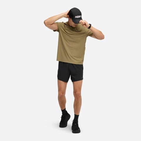 Hoka - Quần Ngắn Chạy Bộ Nam Glide 5 Brief Running Bottom Shorts