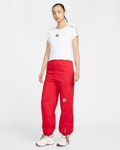 Nike - Quần dài thể thao Nữ Sportswear Women's High-Waisted Woven Trousers