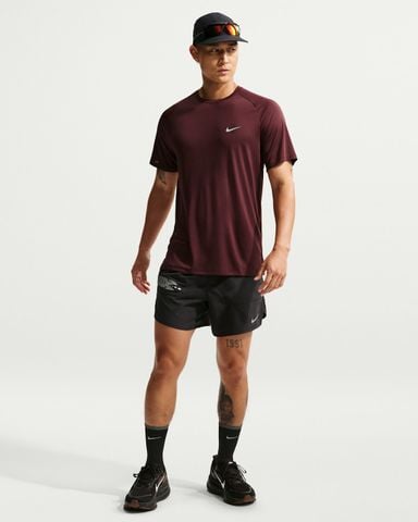 Nike - Áo phông tay ngắn thể thao Nam Stride Men's Dri-FIT ADV Short-Sleeve Running Top