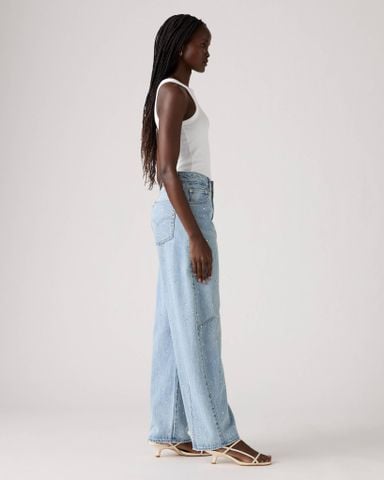 Levi's - Quần dài jean ống rộng nữ Baggy Dad Barrel Jeans - Blue