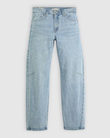 Levi's - Quần dài jean ống rộng nữ Baggy Dad Barrel Jeans - Blue