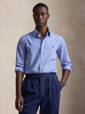 Ralph Lauren - Áo Sơ Mi Nam Custom Fit Striped Broadcloth Shirt