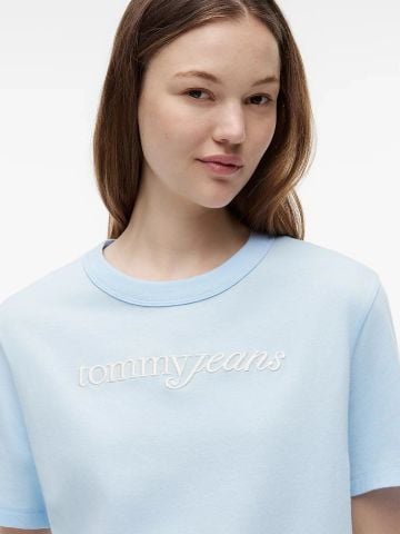 Tommy Hilfiger - Áo Thun Tay Ngắn Nữ Relax Script SS Tee