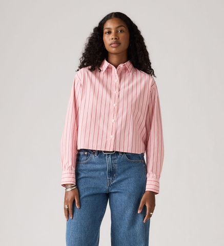 Levi's - Áo sơ mi tay dài nữ Levi's® Women's Cropped Harlie Shirt