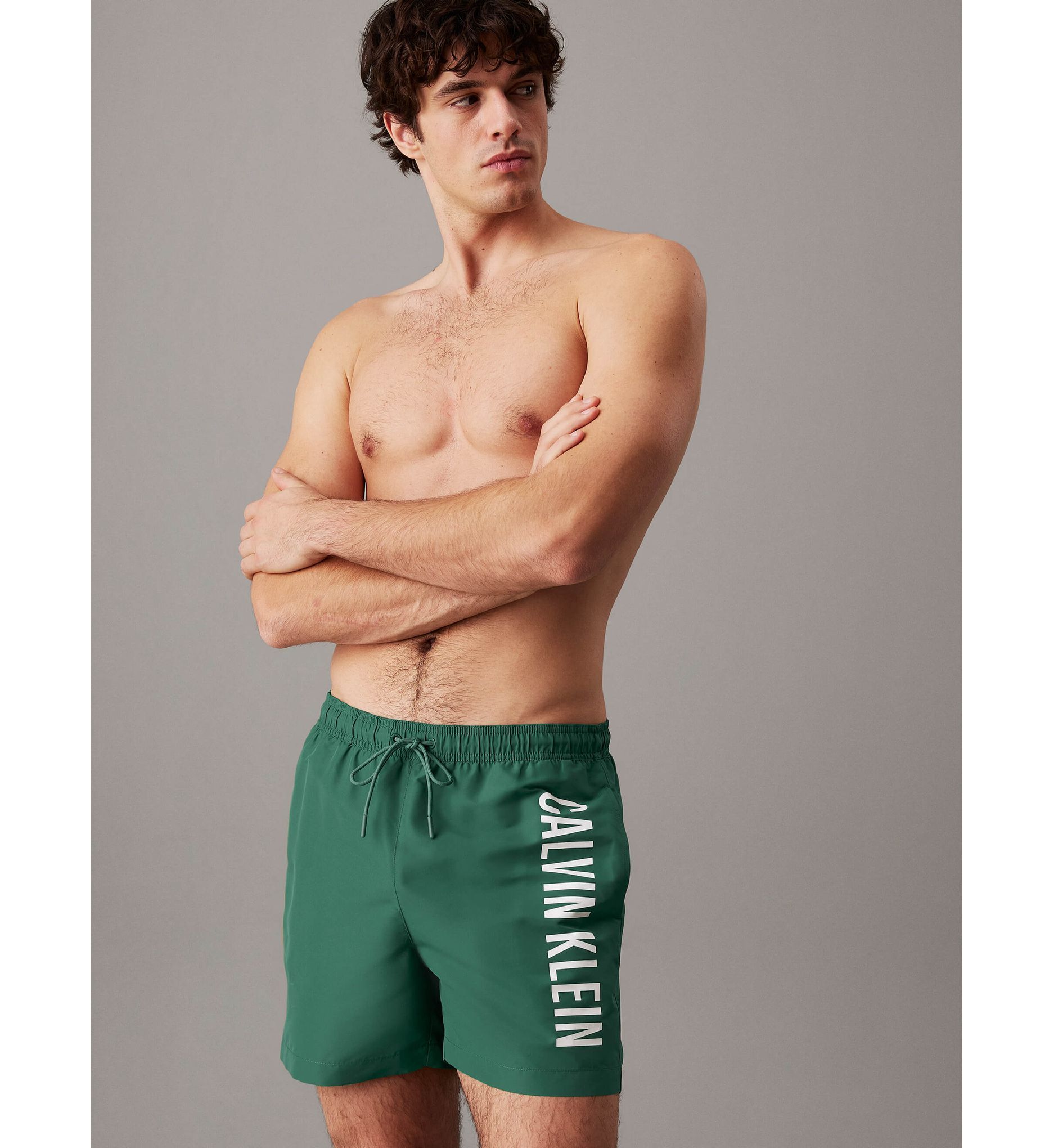 Calvin Klein - Quần bơi nam Medium Drawstring Intense