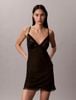 Calvin Klein - Váy Ngủ Nữ Black Floral Lace Chemise