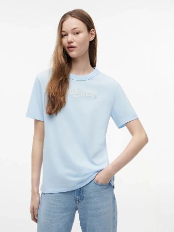 Tommy Hilfiger - Áo Thun Tay Ngắn Nữ Relax Script SS Tee