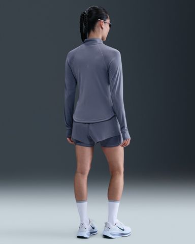 Nike - Quần ngắn thể thao Nữ Swift Women's Dri-FIT Mid-Rise 2-in-1 Running Shorts