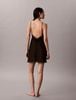 Calvin Klein - Váy Ngủ Nữ Black Floral Lace Chemise