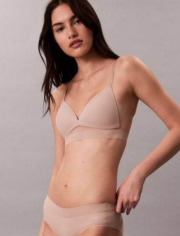 Calvin Klein - Áo Ngực Nữ Invisibles Microfiber Mesh Lightly Lined Triangle Bra