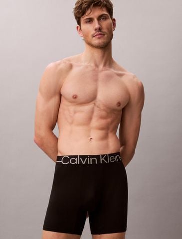 Calvin Klein - Quần Lót Nam Icon Microfiber Stretch Metallic Boxer Brief
