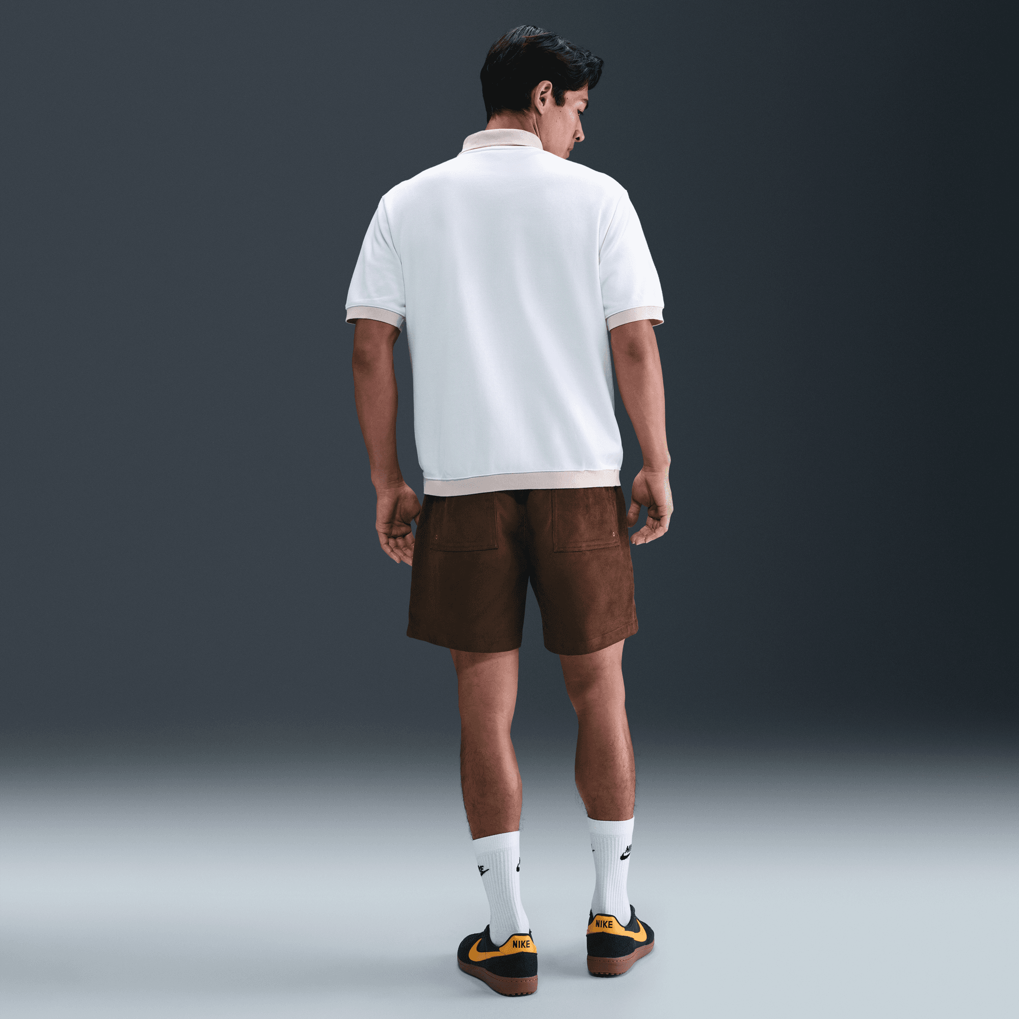 Nike - Quần ngắn thể thao Nam Life Fleece Cord Park Shorts