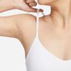 Nike - Áo ngực thể thao hỗ trợ nhẹ Nữ Women's Dri-Fit Indy Sports Bras - White