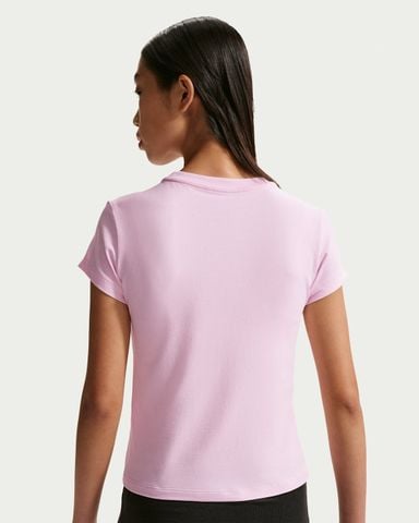 Nike - Áo Tay Ngắn Thể Thao Nữ Sportswear Women NSW Chill Knit Modern Crop Tomato Tee
