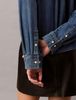 Calvin Klein - Áo sơ mi jean nữ Denim Cropped Button-Down Shirt