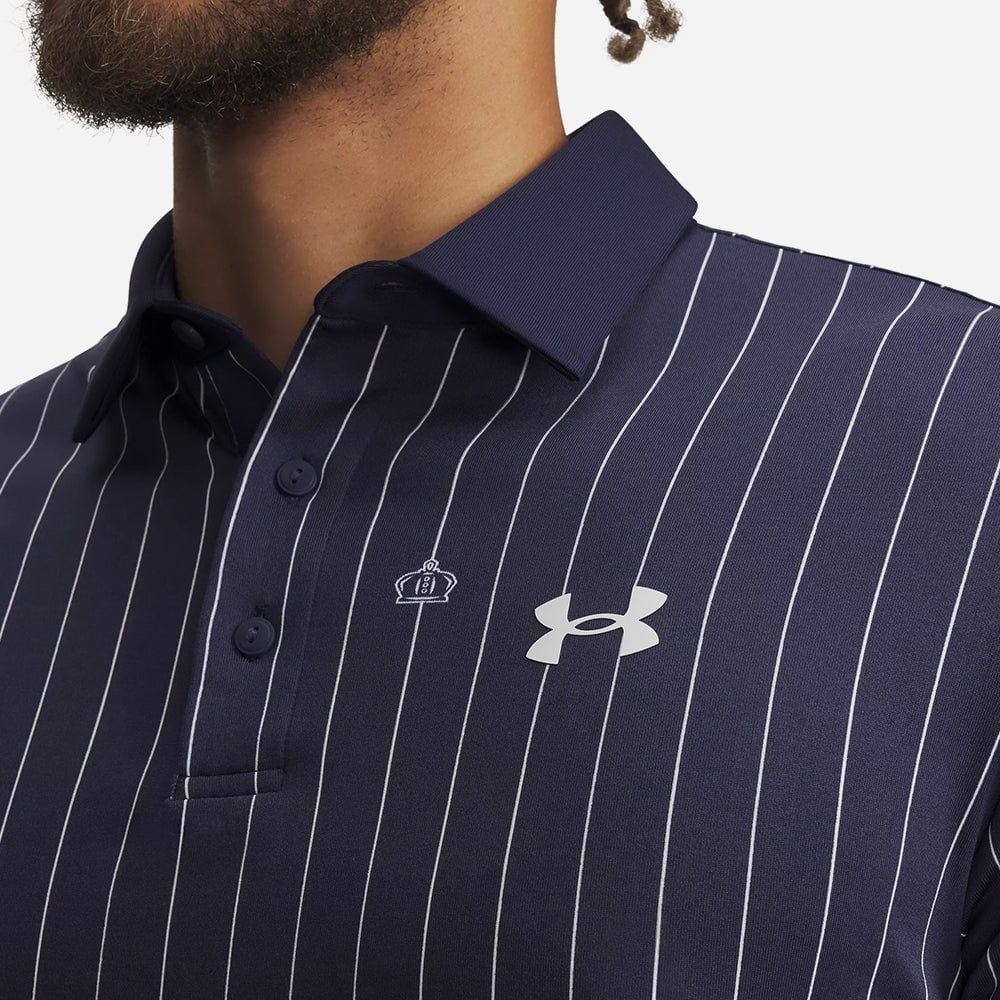 Under Armour - Áo thun có cổ thể thao nam Playoff 3.0 Printed Polo Golf