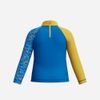 Speedo - Áo bơi tay dài chống nắng bé trai Digital Long Sleeve Blue Uv Shirt