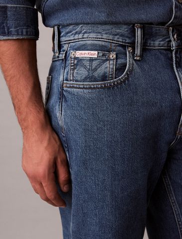 Calvin Klein - Quần jeans ống đứng nam 90's Straight Jeans