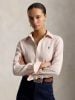 Ralph Lauren - Áo Sơ Mi Nữ Classic Fit Striped Linen Shirt
