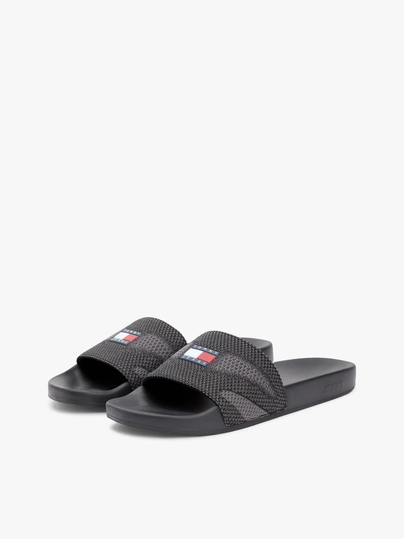 Tommy Hilfiger - Dép Quai Ngang Nam Zapatillas Con Pala De Jacquard