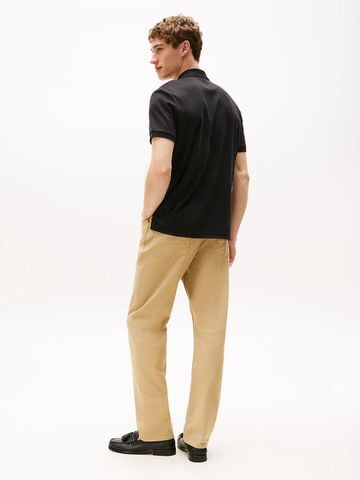 Tommy Hilfiger - Áo polo tay ngắn nam Regular Signature Zip Placket Polo Shirt