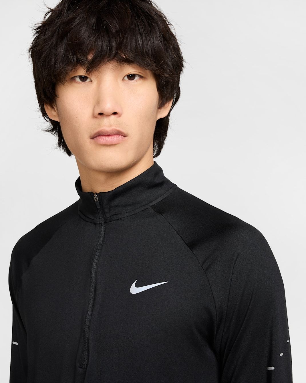 Nike - Áo tay dài thể thao Nam Nike Stride Men's Dri-FIT 1/4-Zip Running Top