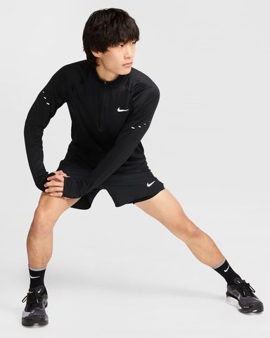 Nike - Áo tay dài thể thao Nam Nike Stride Men's Dri-FIT 1/4-Zip Running Top