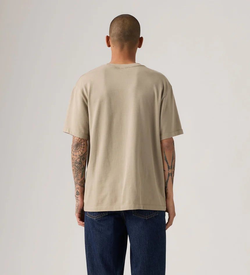 Levi's - Áo thun thời trang nam Men's Heavyweight Pocket T-Shirt - Neutral