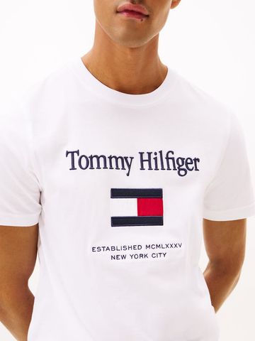 Tommy Hilfiger - Áo Thun Tay Ngắn Nam Tommy Embro Flag Tee