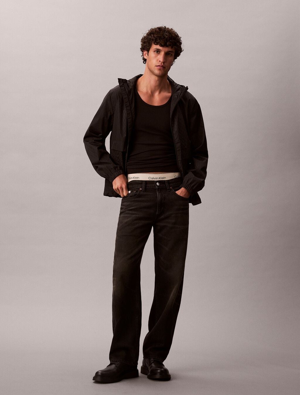 Calvin Klein - Áo khoác nam Nylon Windbreaker Jacket